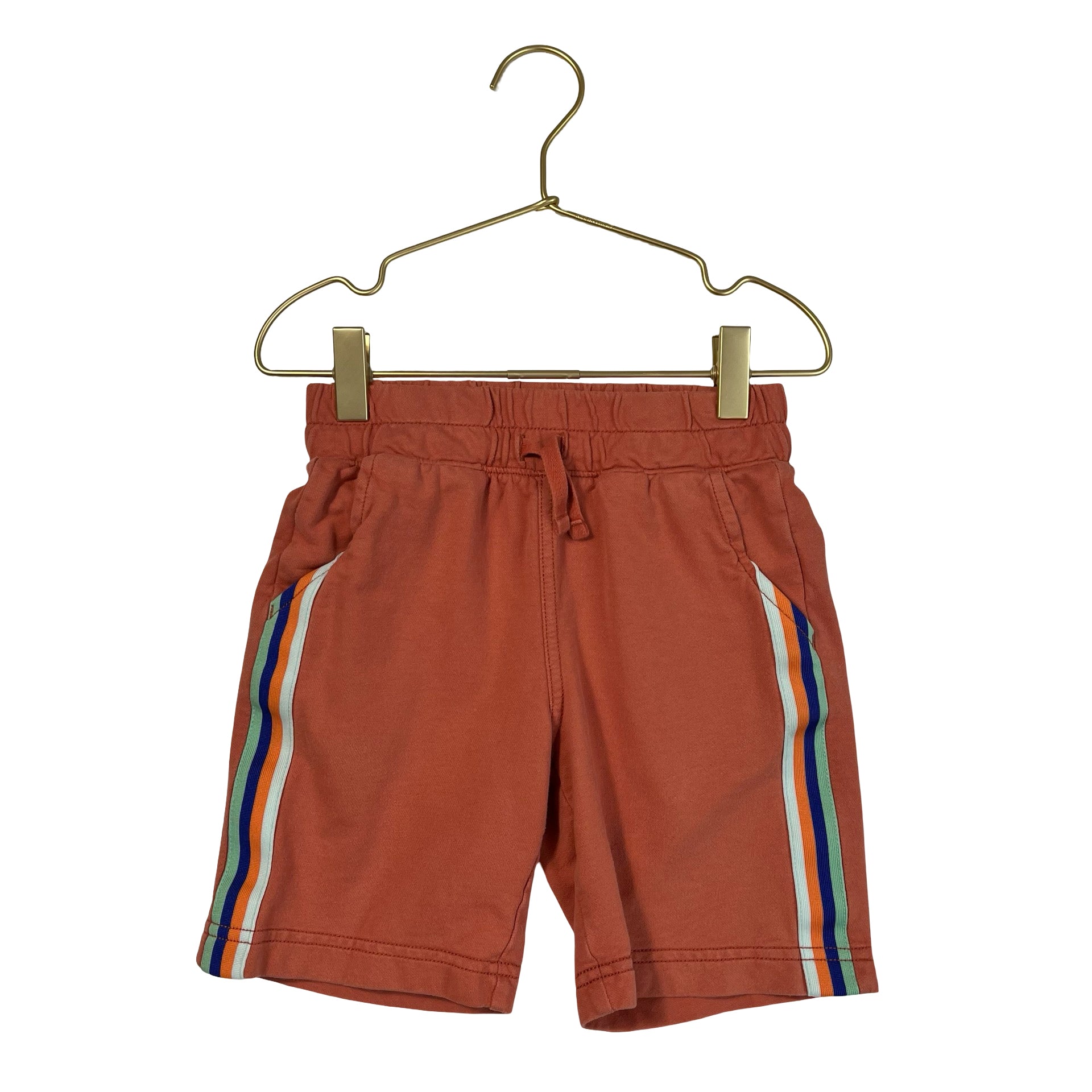 Tea Collection Orange Side-Stripe Shorts - Size 6
