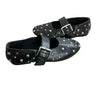 Zara Black & Silver Studded Shoes - Size 32 (1Y Big Kid)