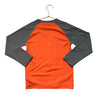 Nike Orange & Gray 'Class Is In Session' Athletic Shirt - Size 7