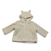 Hanna Andersson Ivory Sherpa Hooded Jacket - Size 80 (18-24 Mo)