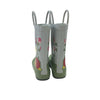 Cat & Jack Green & Blue Flower Rain Boots - Size 9