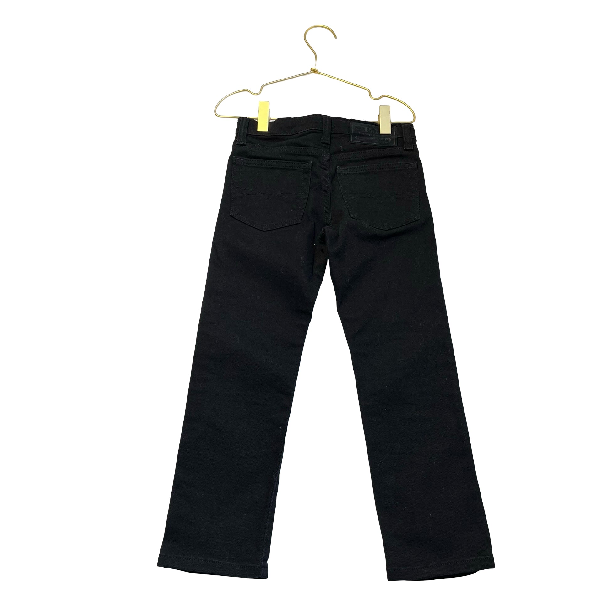 Polo Ralph Lauren The Hampton Straight Black Denim Jeans - Size 5