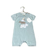Elegant Baby Sage Green Knit Farm Animal Romper with Tags - Size 6 - 9 Mo - Bounce Mkt