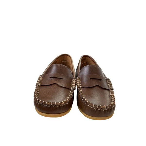 Elephantito Brown 'Alex Drivers' Shoes New in Box - Size 7 - Bounce Mkt