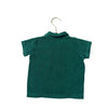 Emile et Ida Green Terry Polo Short Sleeve Shirt - Size 12 Months - Bounce Mkt