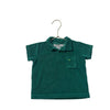 Emile et Ida Green Terry Polo Short Sleeve Shirt - Size 12 Months - Bounce Mkt