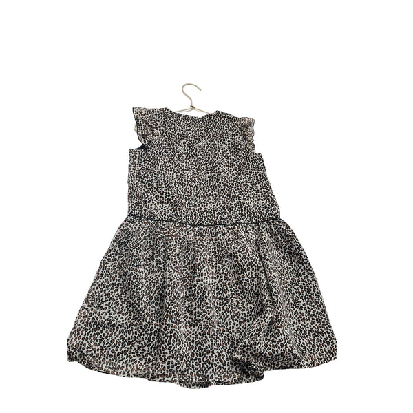 epk Leopard Print Chiffon Dress wth Tags - Size 10 - Bounce Mkt
