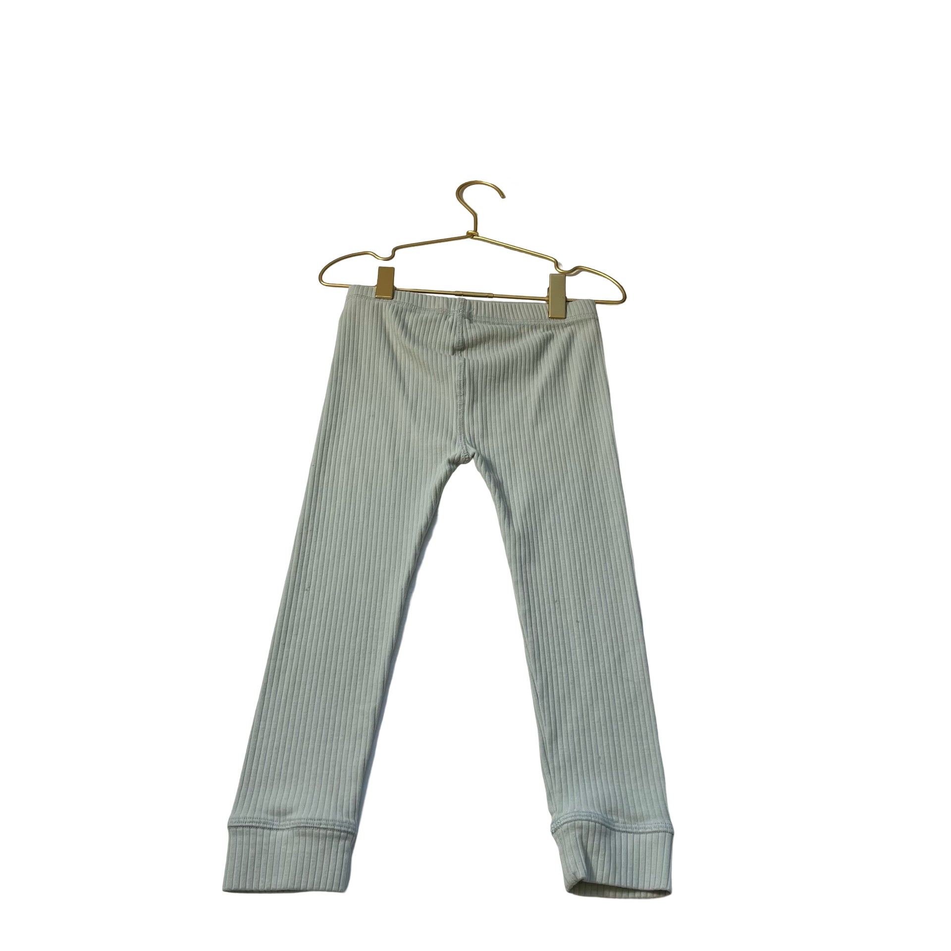 ettie + h Sage Green Ribbed Leggings - Size 4 - Bounce Mkt