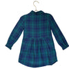 Vineyard Vines Green & Navy Plaid Dress - Size 3T