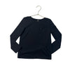 Old Navy Black Heart Pocket Shirt - Size S 6-7