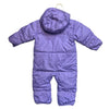 Columbia Fleece-Lined Purple Snowsuit Bunting - Size 6-12 Mo