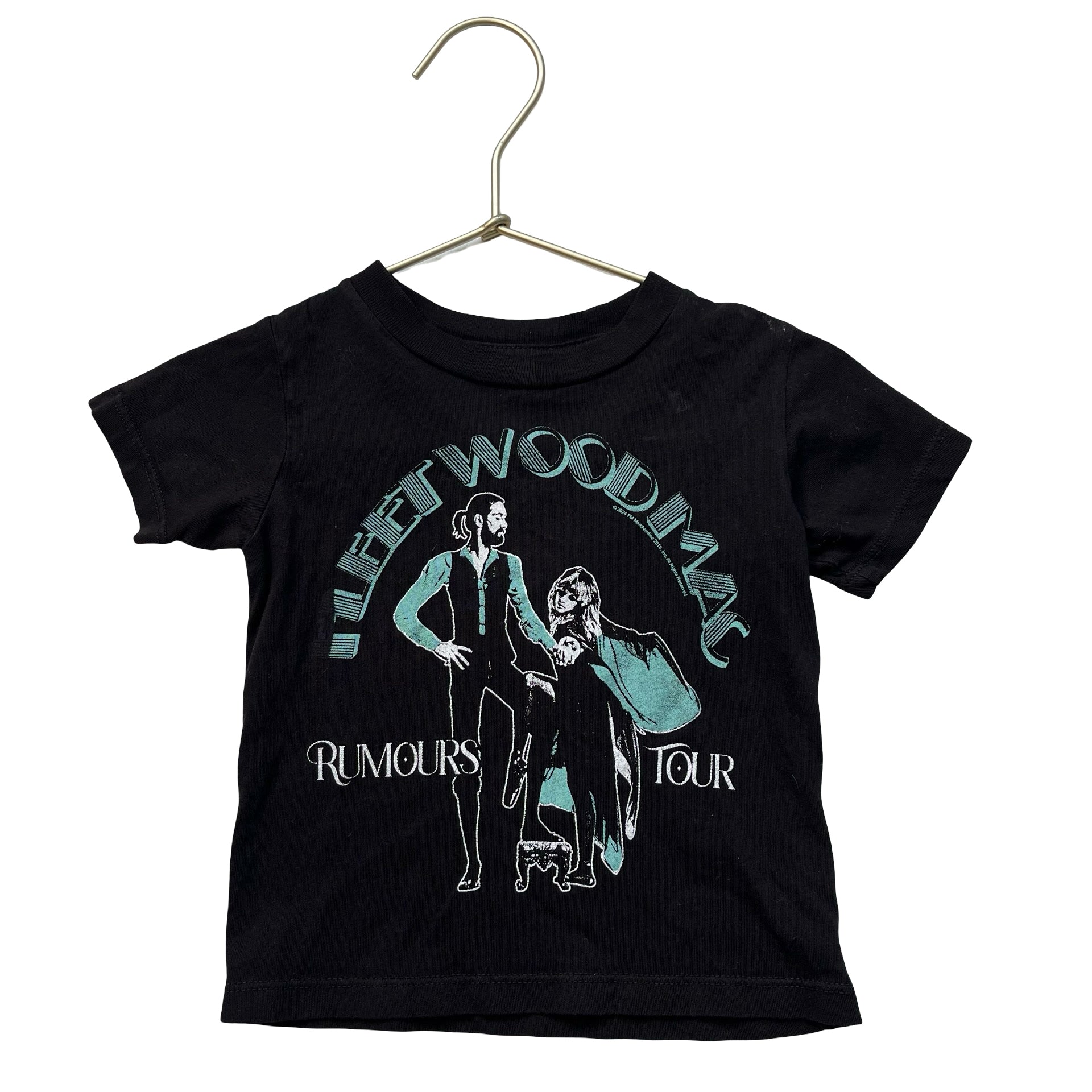 Rowdy Sprout 'Fleetwood Mac Rumours' Black Band Tee - Size 3-6 Mo