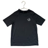 Art Class Black Wave Graphic Rash Guard - Size L 10-12