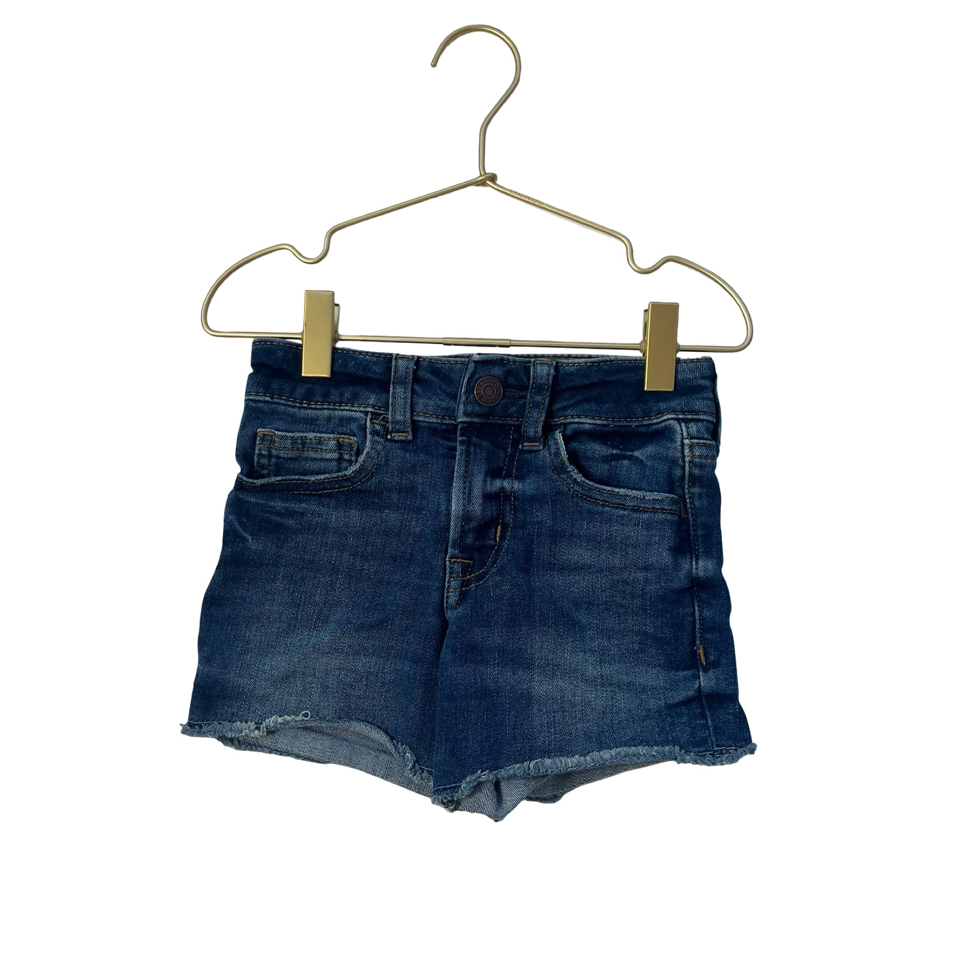 Gap Kids Midi High Rise Denim Shorts - Size 5