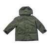 Zara Olive Green Hooded Jacket - Size 2/3
