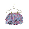 OshKosh Ivory, Pink & Blue Floral Tiered Skirt - Size 2