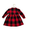 Baby Gap Red & Black Plaid Flannel Dress - Size 18-24 Mo