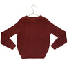 Little Co. by Lauren Conrad Burgundy 'Merry' Relaxed Fit Sweater w Tags - 24 Mo