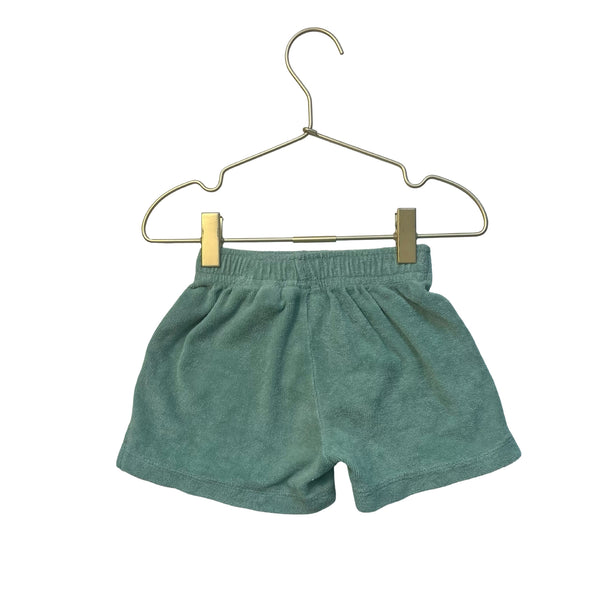 Zara Mint Green Terry Shorts - Size 4