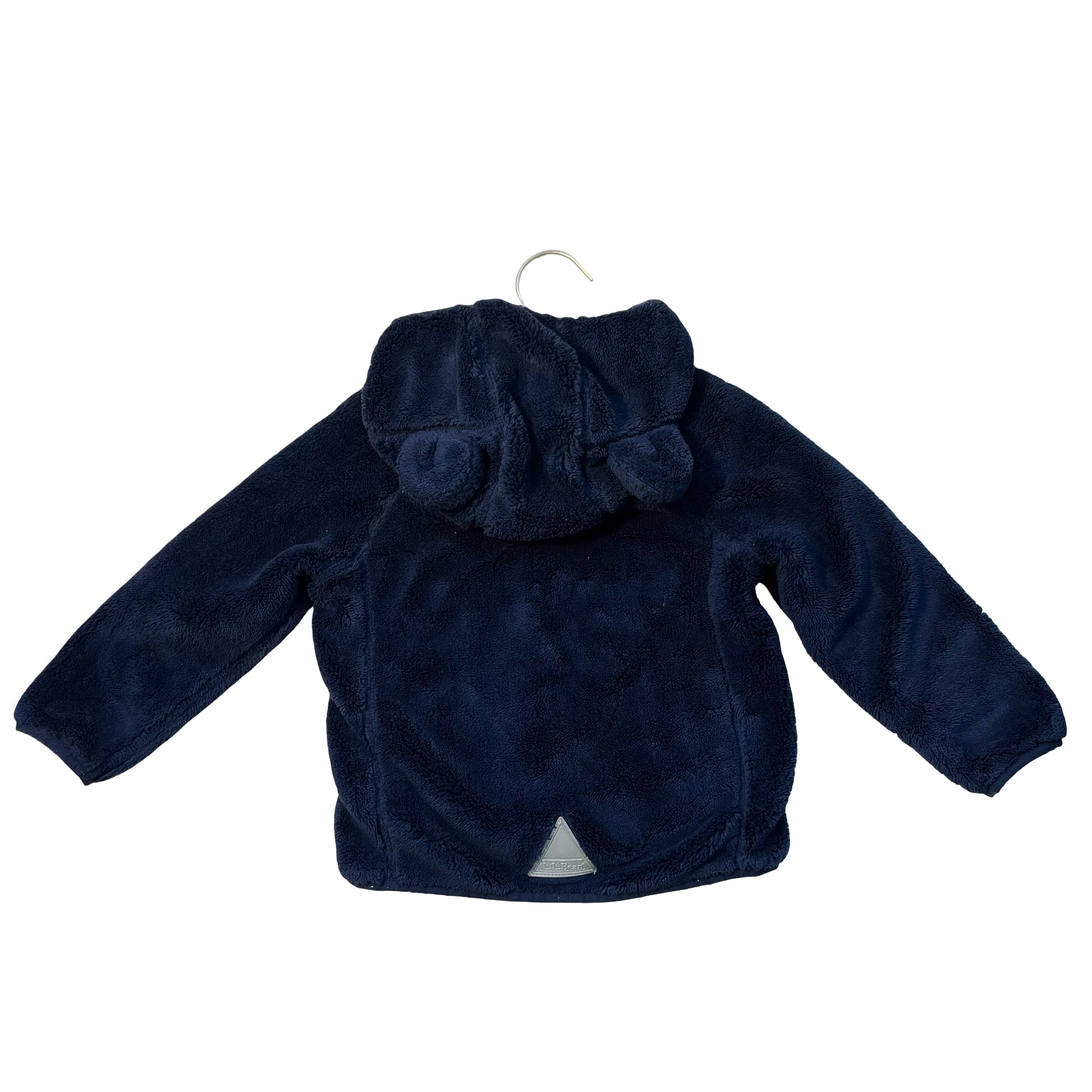 L.L.Bean Navy Fleece Hooded Jacket - Size 3T