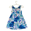 Lilly Pulitzer Pale Pink, Blue, Green Floral Dress - Size 8