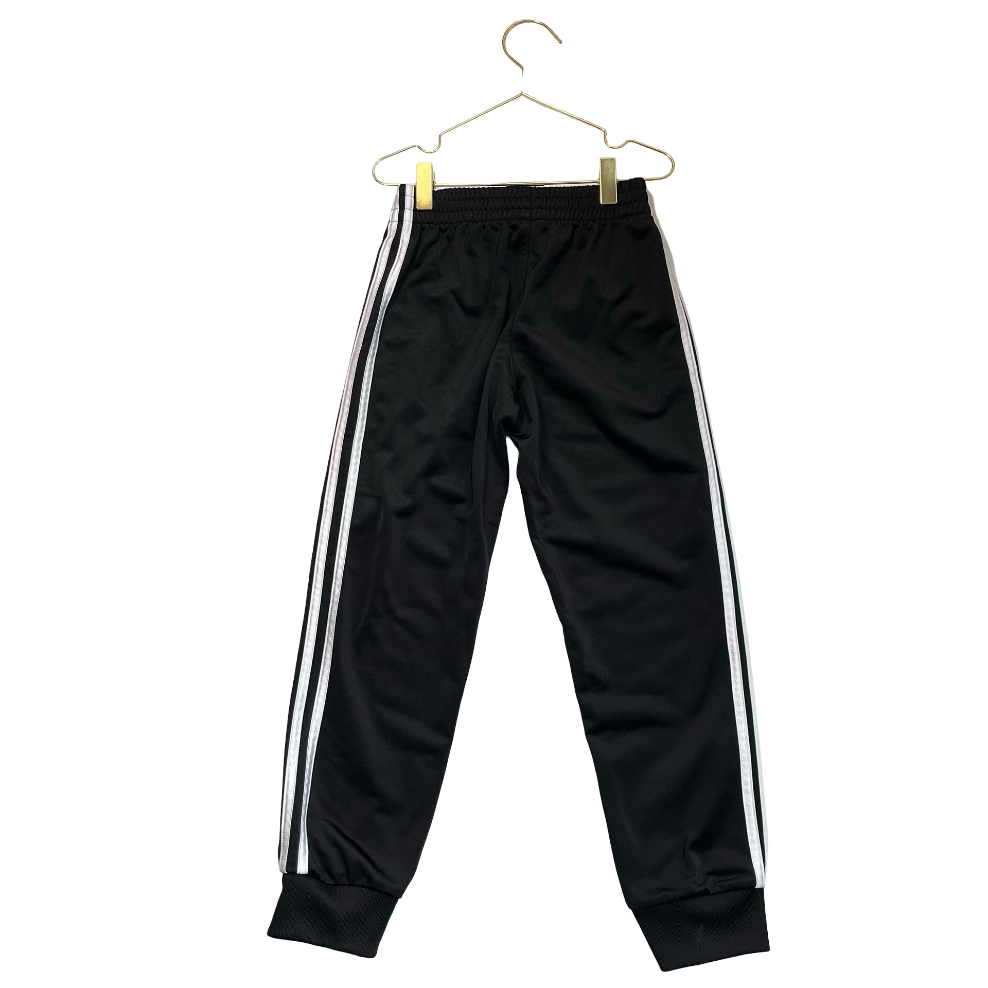 Adidas Black 3-Striped Athletic Joggers - Size S 8
