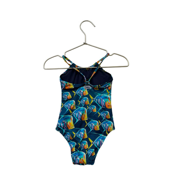 Vilebrequin Navy Fish Swimsuit - Size 4
