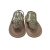 Jack Rogers Gold Metallic Leather 'Baby Jacks' New in Box - Size 6-9 Mo