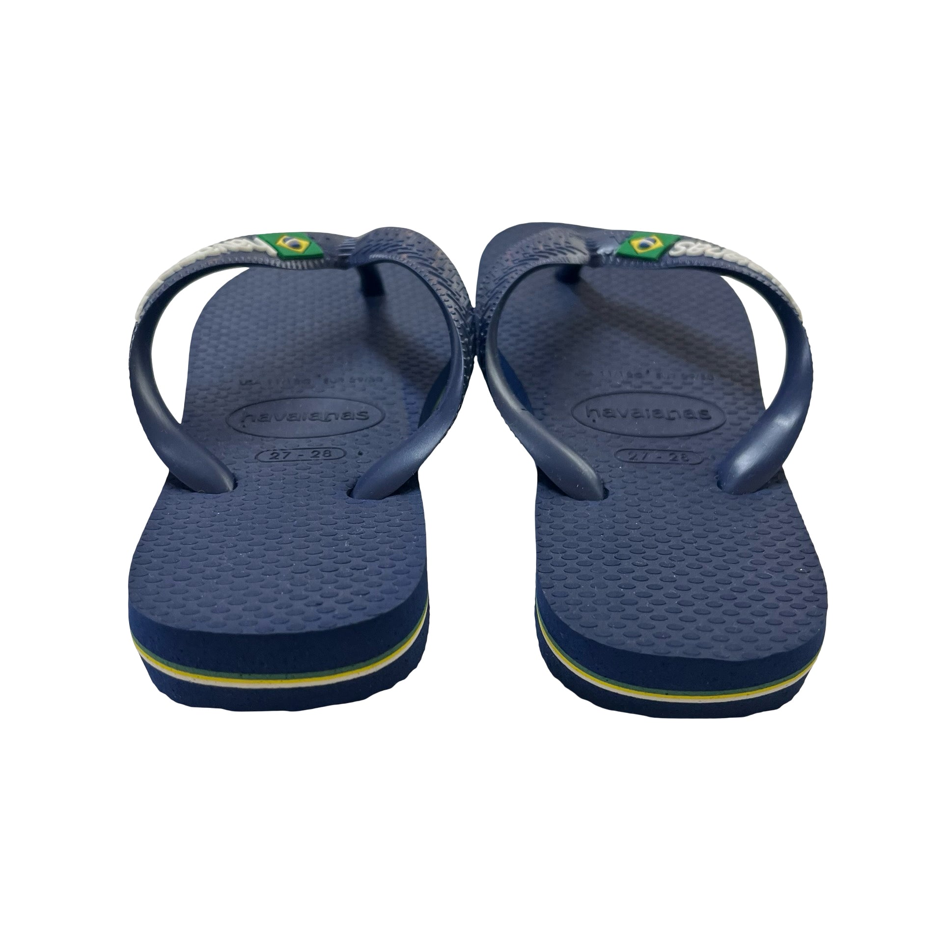 Havaianas Navy Flip Flops - Size 11-12C (27-28)