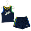 Adidas Navy Tank & Athletic Shorts Set - Size 3-4Y