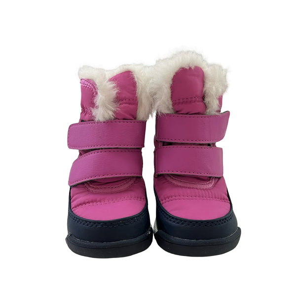 Sorel Pink & Navy Winter Boots - Size 5