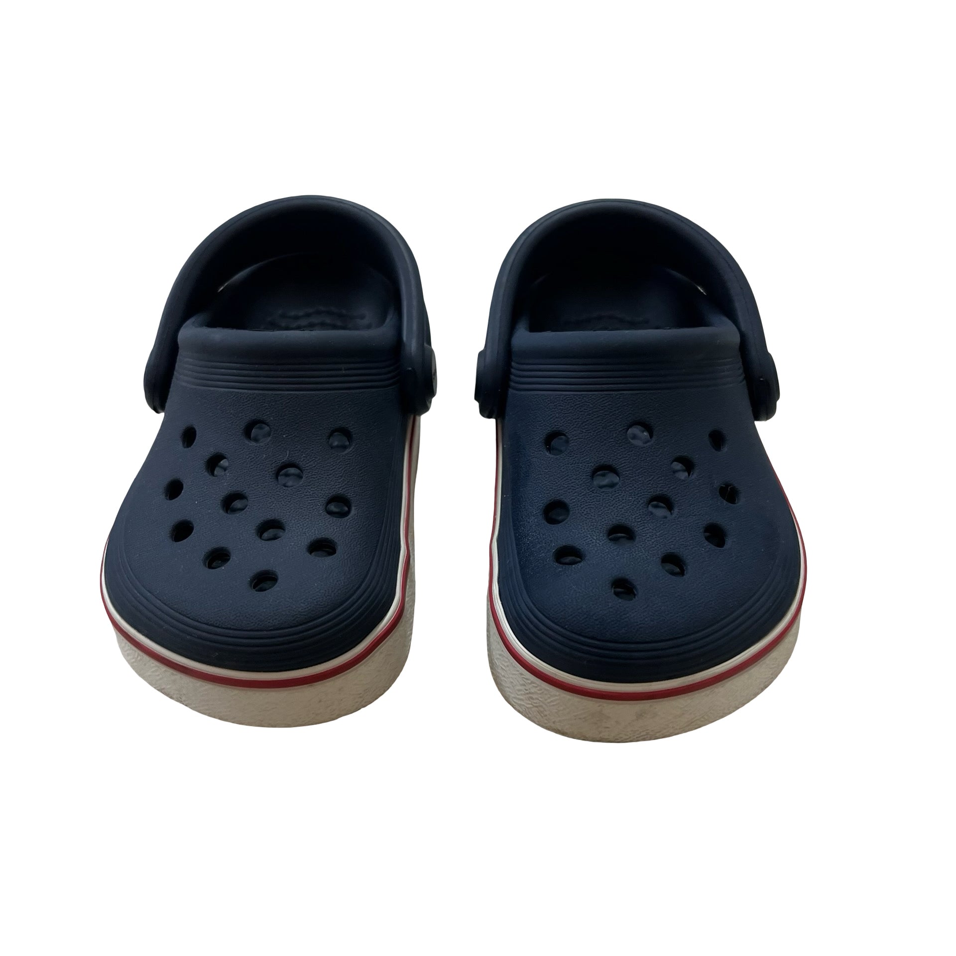 Crocs Navy Shoes - Size C6