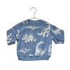 Baby Gap Light Blue Dinosaur Sweatshirt - Size 18-24 Mo