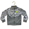 Nike Gray Camouflage Zip-Up Track Jacket - Size 24 Mo