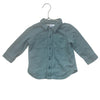 Hanna Andersson Green Herringbone Button Down Shirt - Size 2T