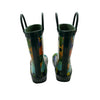 Landchief Green Dino Print Rain Boots - Size 7