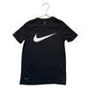 Nike Black & White Logo T-Shirt - Size XS 6-7
