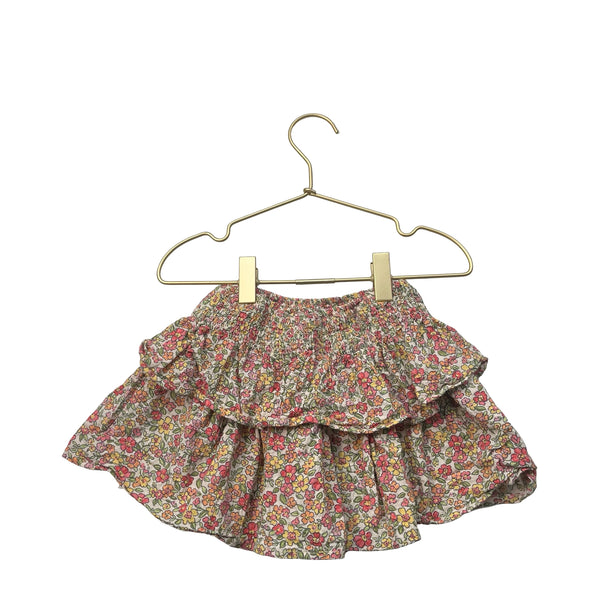 Zara Pink & Yellow Flower Print Skirt - Size 12-18 Mo