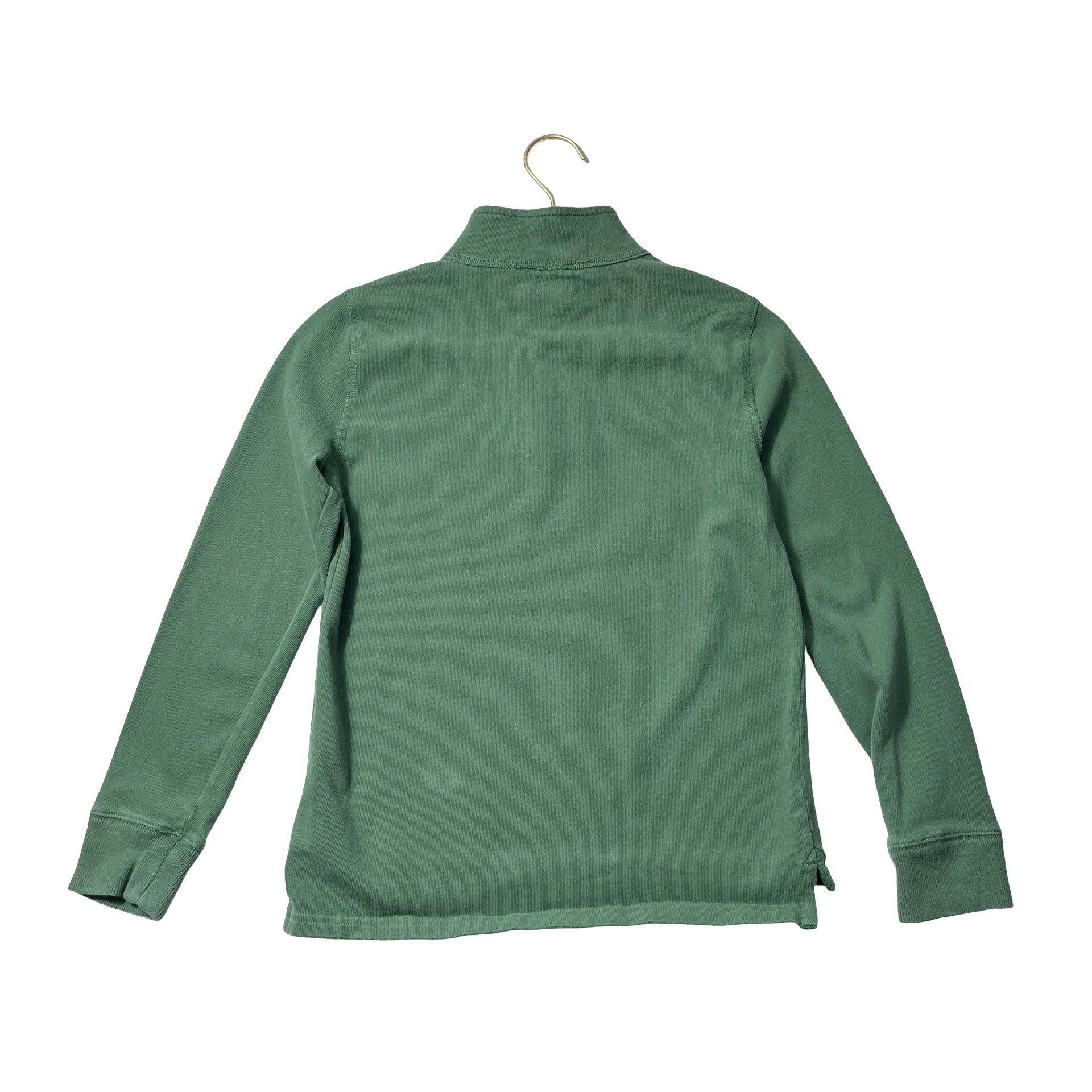 Crewcuts Green Quarter-Zip Pullover - Size L (10-11)