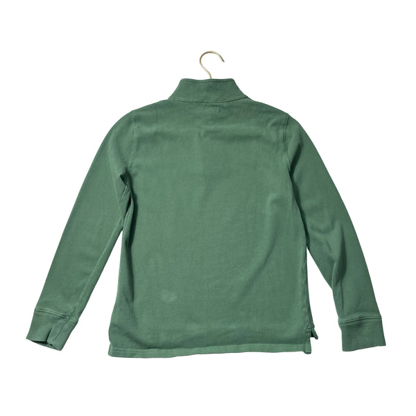 Crewcuts Green Quarter-Zip Pullover - Size L (10-11)