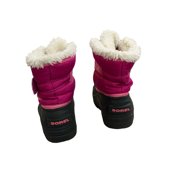 Sorel Pink Winter Boots - Size 10