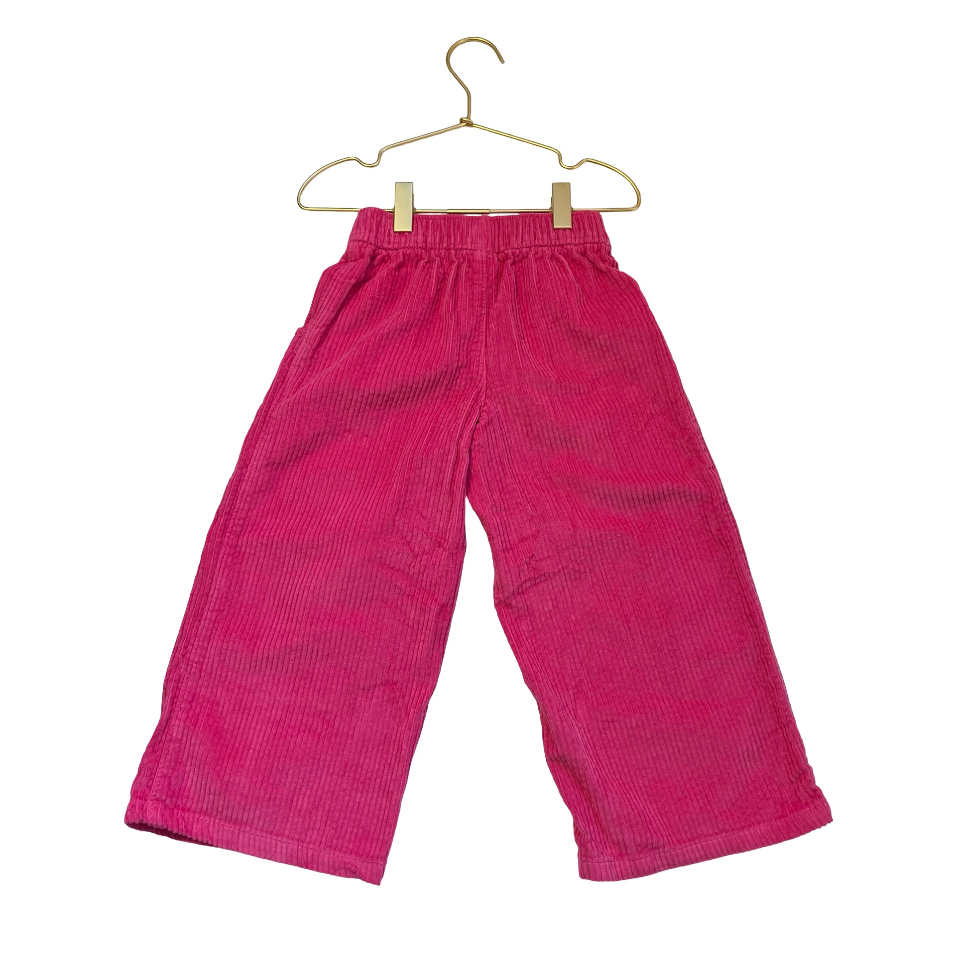 Old Navy Pink Corduroy Wide-Leg Pants - Size 4T