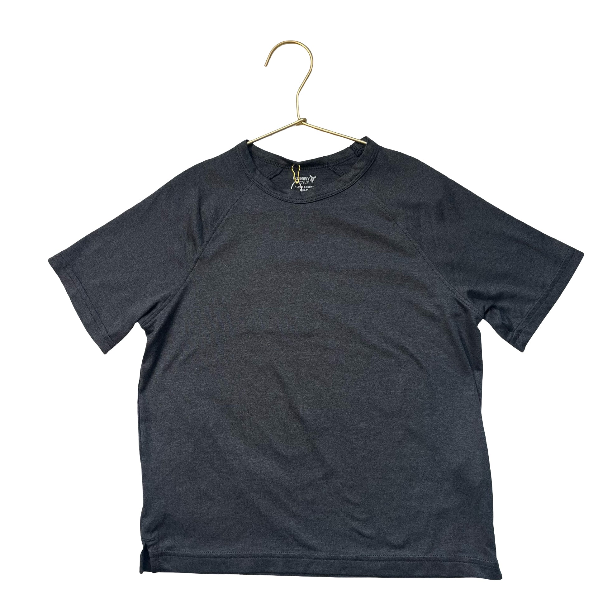 Old Navy Active Dark Gray T-Shirt - Size S 6-7