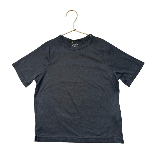 Old Navy Active Dark Gray T-Shirt - Size S 6-7