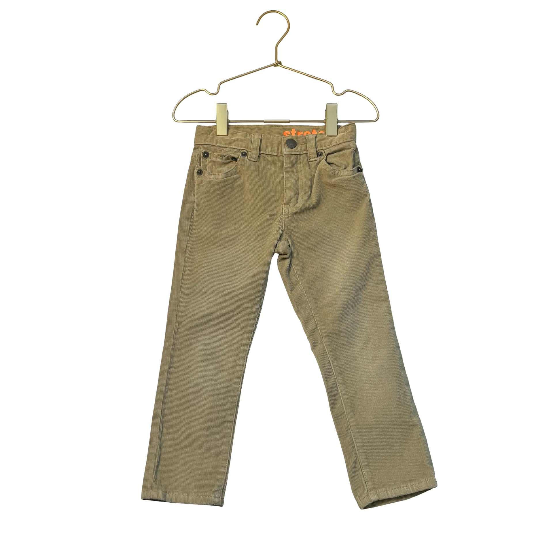 Crewcuts Stretch Khaki Corduroy Pants - Size 3