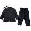 Nautica Black Tuxedo Suit & Bowtie - Size 18 Mo
