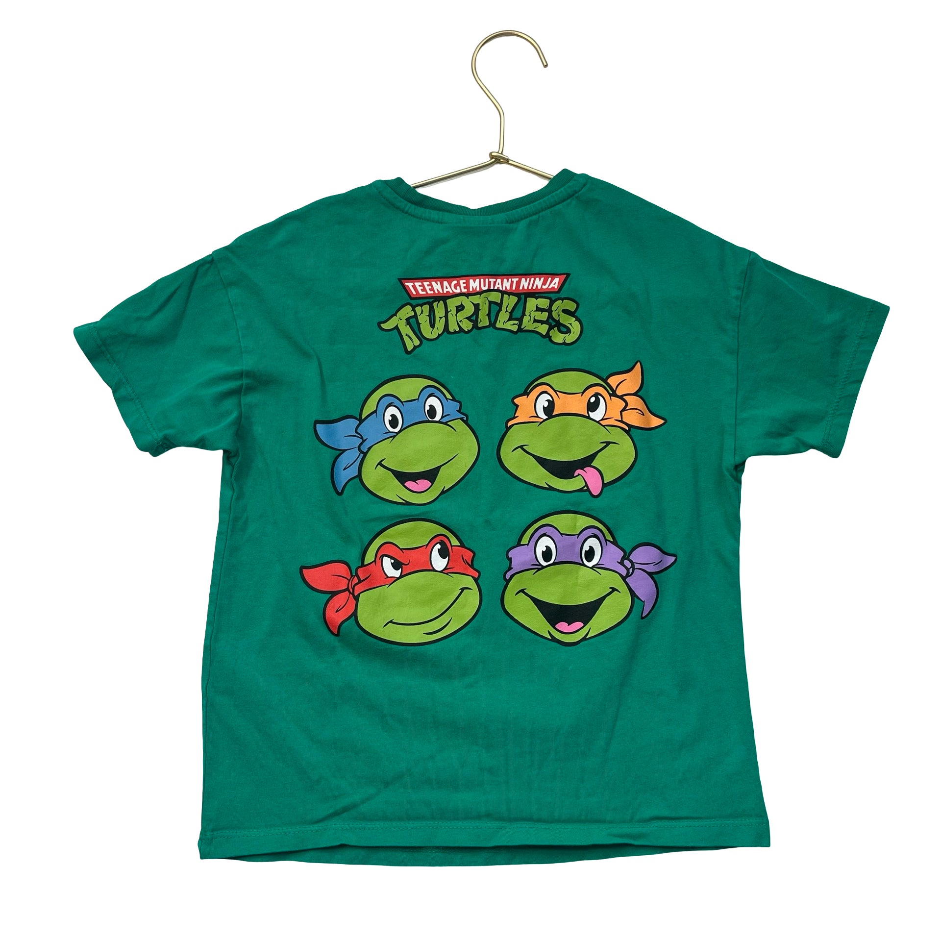 Nickelodeon Teenage Mutant Ninja Turtles Green Graphic T-Shirt - Size 5-6
