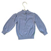 Janie and Jack Periwinkle Blue Cowgirl & Horse Mock Neck Sweater - 12-18 Mo