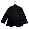 Crewcuts Thompson Black Velvet Blazer - Size 4-5