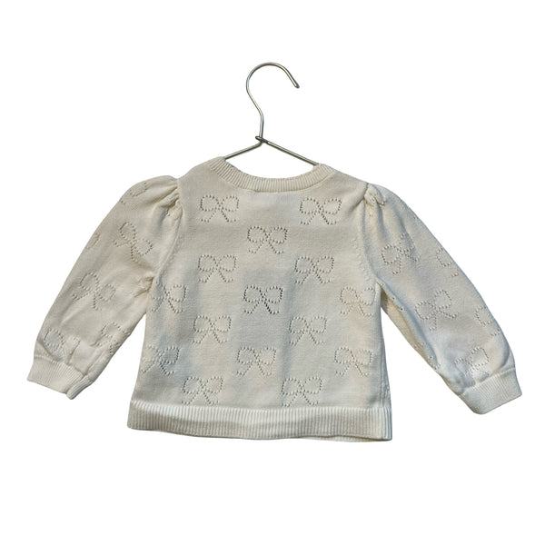 Baby Gap Ivory Cardigan Sweater - Size 12-18 Mo